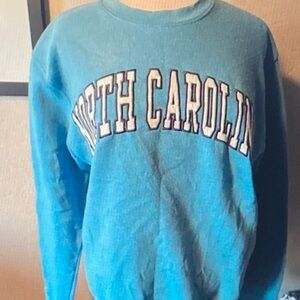 North Carolina Blue Crewneck Sweater